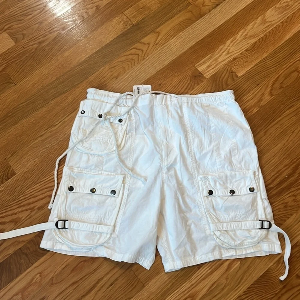 Free People Moon Bay Parachute Shorts Sz Large NWT